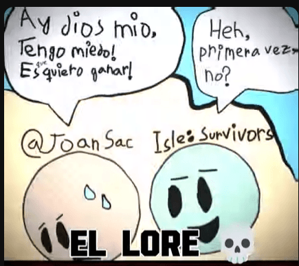 Meme o fanart del lore creado por la comunidad